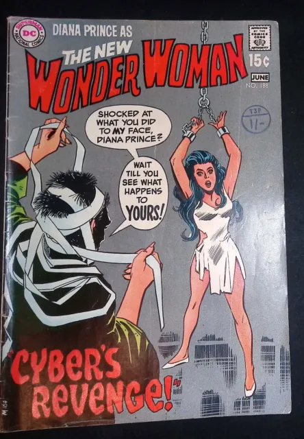 Wonder Woman #188 Bronze Age DC Comics VG+
