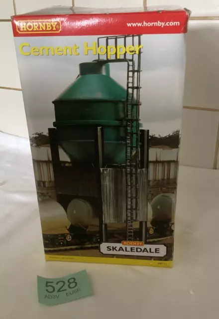 Hornby Skaledale 00 Gauge Resin Model Boxed R8711 Cement Hopper (528)