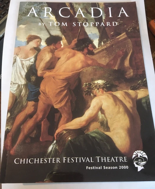 Theatre programme Arcadia by Tom Stoppard Chichester Festival 2000