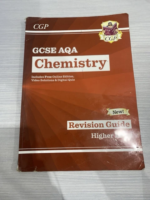 CGP GCSE AQA Triple Science Revision & Workbooks Bundle – Biology Chemistry Physics