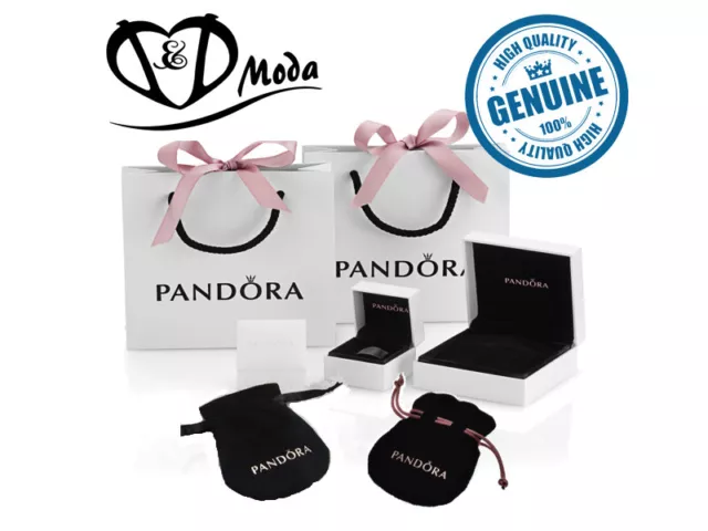 Genuine PANDORA Charm Box, Gift Bag, bag,Velvet Pouch, ring box, Bracelets Bag