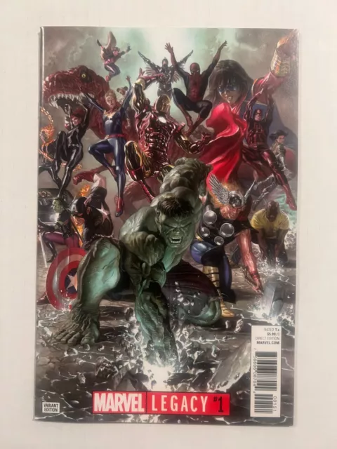 Marvel Legacy#1 Nm 9.4 1St App Of Avengers Bc Alex Ross Variant Cover Art 2017