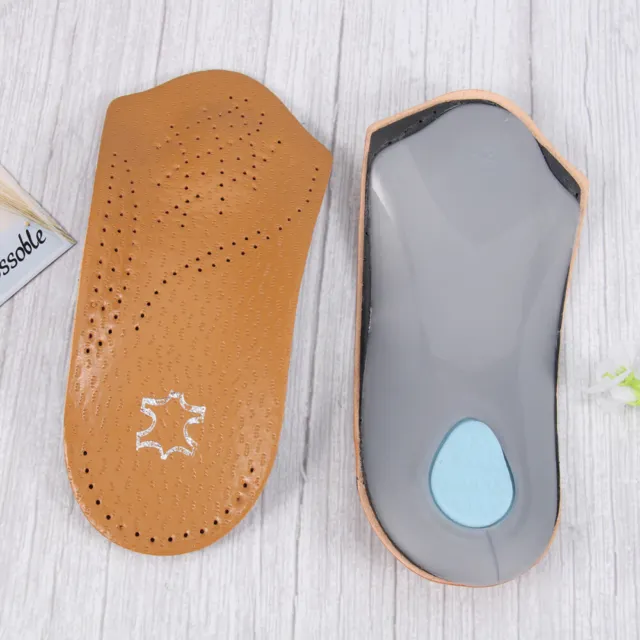 2 Pairs Flat Insoles Arch Half Pad Arch Support Inserts Shoe Pads for