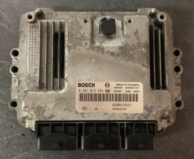 Calculateur Moteur VIERGE RENAULT MASTER 2.5 DCI - BOSCH EDC16C36, Pièce 0281013364 / 8200635663, Reconditionné
