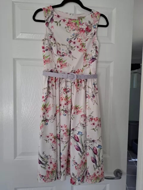 Lindy Bop Retro Vintage Style Dress Size 8