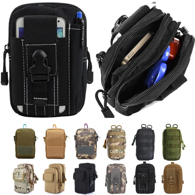 MOLLE Pouch Multi-Purpose Compact Tactical Waist Bags Small Utility EDC Pouch