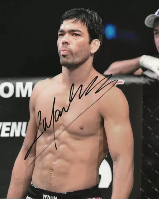 UFC Fighter Lyoto Machida Signed 8x10 Photo COA Proof Photo 1