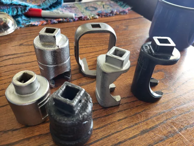6 Fire Sprinkler Socket Wrench Lot #2  Reliable Viking  ++++