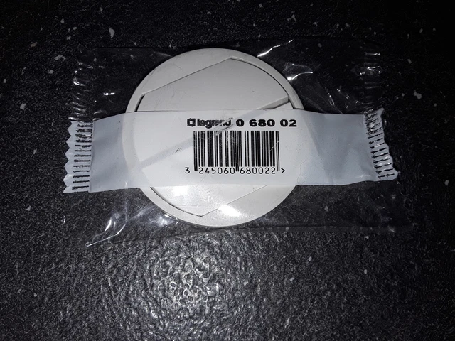 Manette double pour va et vient bouton poussoir Legrand Céliane blanc 68002