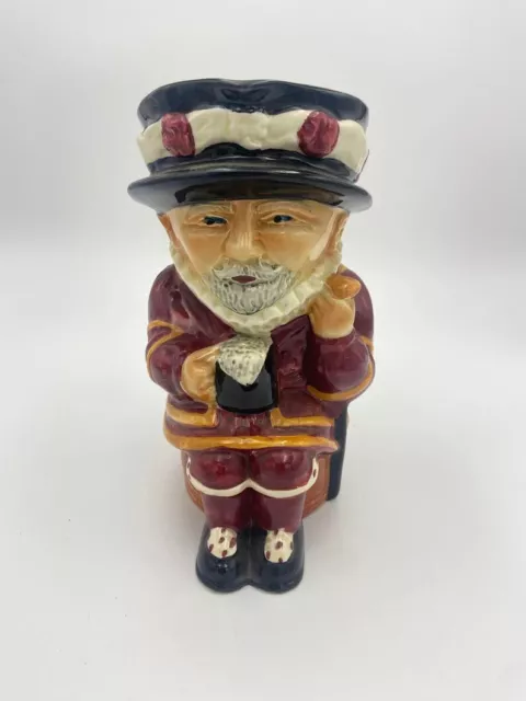 A handsome large Beefeater Toby Jug - Charager Mug - Shorter & Son