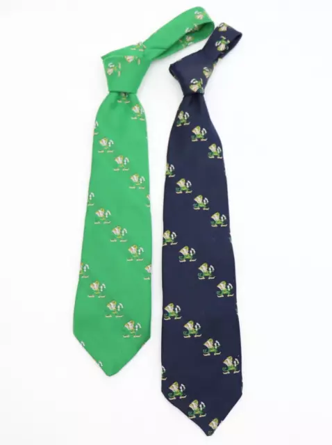 Vintage University of Notre Dame FIGHTING IRISH Necktie Men's Tie Set