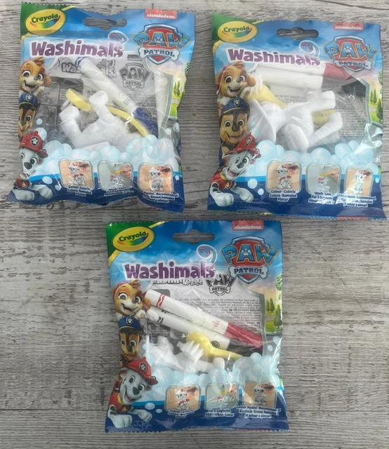 CRAYOLA Washimals Paw Patrol – Super Set Con 8 Cuccioli, 12 Pennarelli Lavabili, Spazzola E Sfondo – Gioco Creativo 3+ Anni - 2