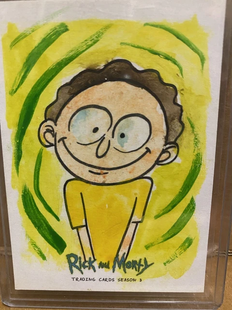 2018 Cryptozoic Rick and Morty Sketch Cards 1/1 KATE CARLETON ARTIST PROOF