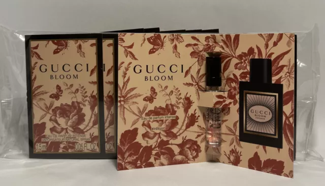 Gucci bloom Intense, Damen parfum proben 12x1,5 Ml.( Neuheiten 2023)