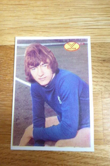 Alan Hudson Chelsea Fussballkarte Dc Thomson Super Stars 72 1972
