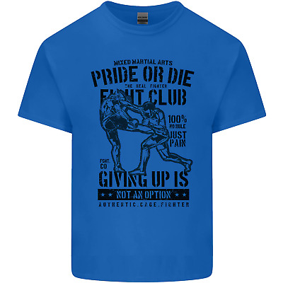 Pride MMA Muay Thai Arti Marziali Miste da Uomo Cotone T-Shirt Tee Top 2