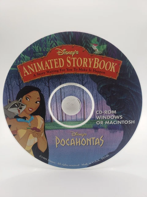 Young Pocahontas Interactive Storybook (Windows 3.x