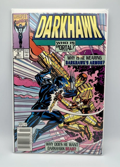 Marvel Comics- Darkhawk #5 (1991) Bagged & Boarded