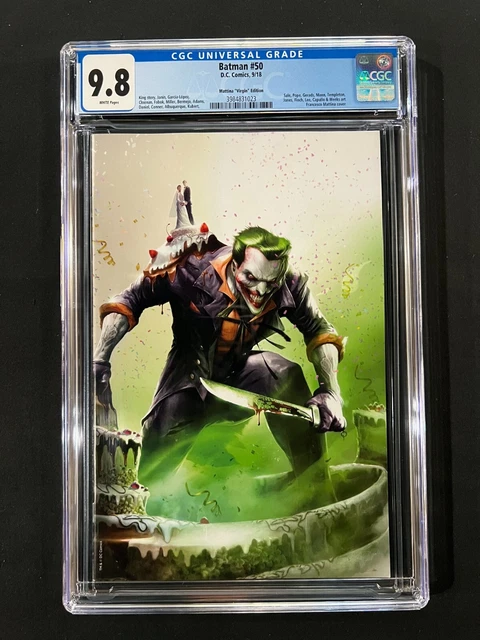 Batman #50 CGC 9.8 (2018) - Mattina Virgin Variant Edition
