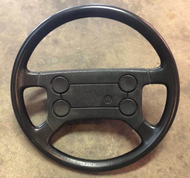 MK1 VW Rabbit Convertible 4 Spoke steering wheel GTI MK2 Golf Cabriolet Jetta