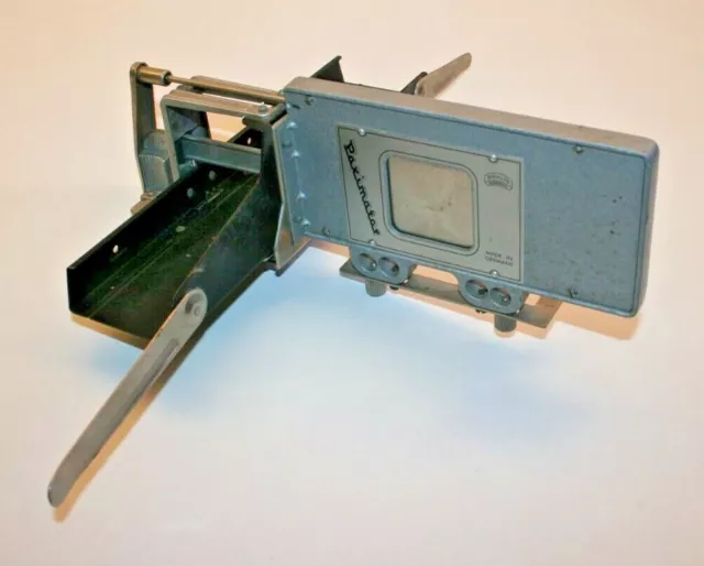 Proyector de diapositivas Braun paximador 35 mm trineo cargador de diapositivas. Raro.