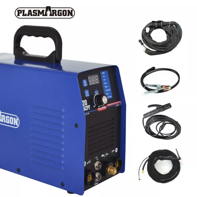 Plasma Cutter 520TSC 50A HF CUT/200A Pulse TIG ARC MMA Welder 230V DIY