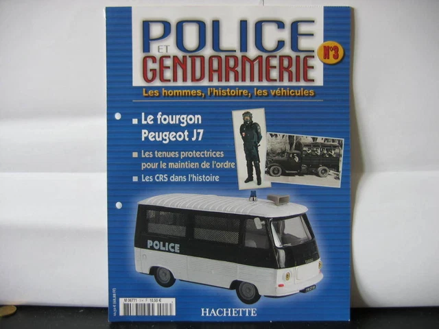 Fascicule  3  Police Gendarmerie  Peugeot J7