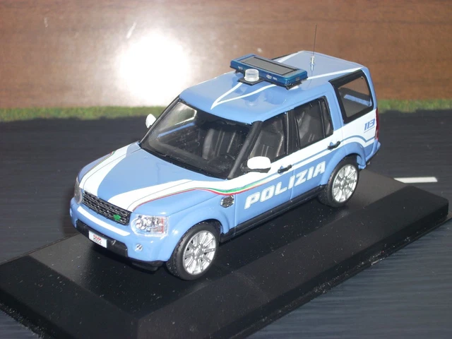LE6299 DE AGOSTINI Voiture 1/43 Land Rover Discovery TDI police polizia LE6299 DE AGOSTINI Voiture 1/43 Land Rover Discovery TDI police polizia