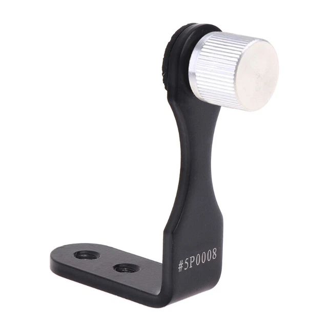 Binoculares en forma de L soporte fijo de metal para conectar binoculares trípode de cámara