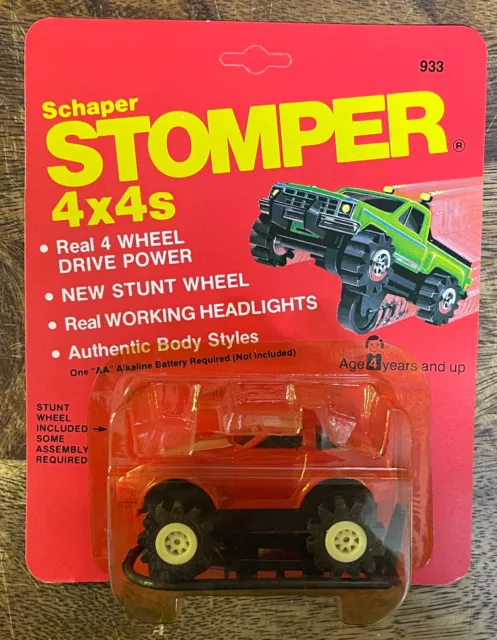 Schaper Stomper RED CORVETTE [Value Line] Mint on Near Mint Card. Never Opened.