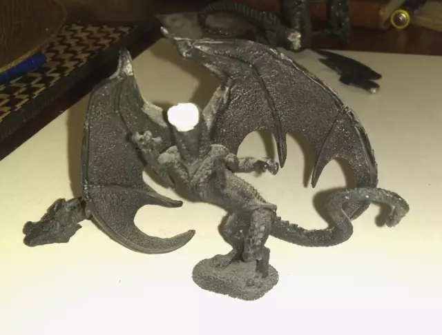 Metal dragon miniature RA '96 Dungeons and Dragons Unknown