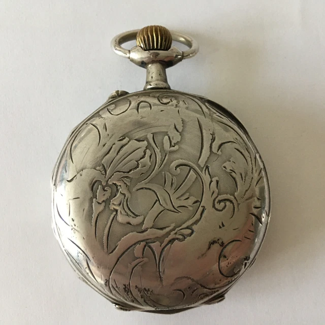 Montre Gousset Ancienne En Argent - Vintage, Occasion, Sans Marque