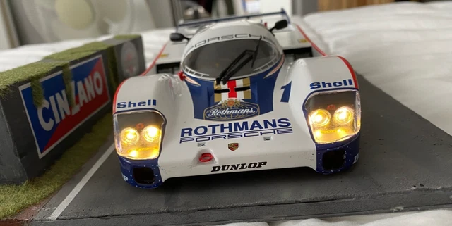 1:18 Porsche 956 LH No 7 Winner 24h Le Mans Ludwig Pescarolo Johansson 1984 Zuto Crni Solido
