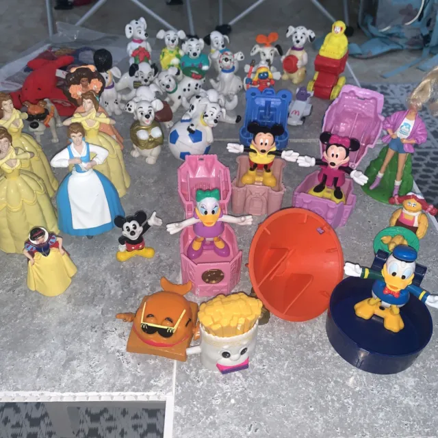 mcdonalds Happy Meal Spielzeug 90er Jahre Konvolut Dalmatiner Disney Aschenputtel