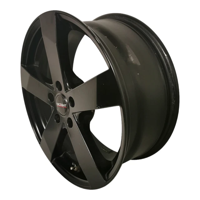 1X DEZENT TD black matt 7.5x18 ET38 - LK 5/112 ML 70.1, Schwarz Matt ...