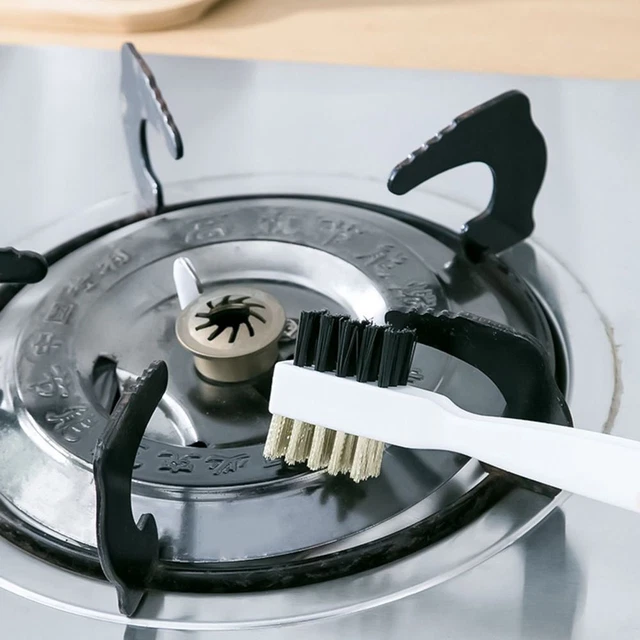 GREASE GRIME CLEANING Tool Gas Cooker Cleaner Gas Range Brush Set