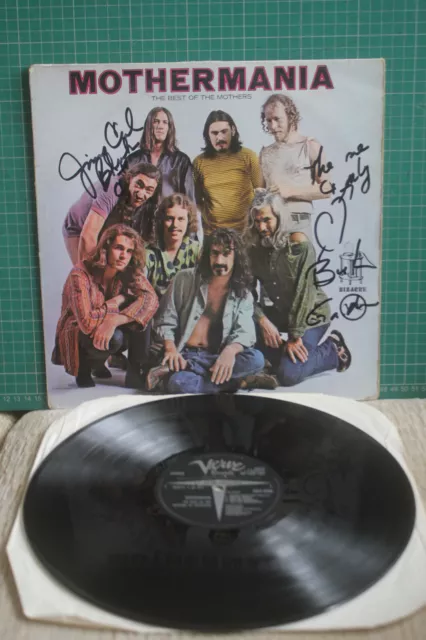 The Mothers Of Invention: "Mothermania" Uk Verve Lp (Signed By 2 Ex-Mothers)