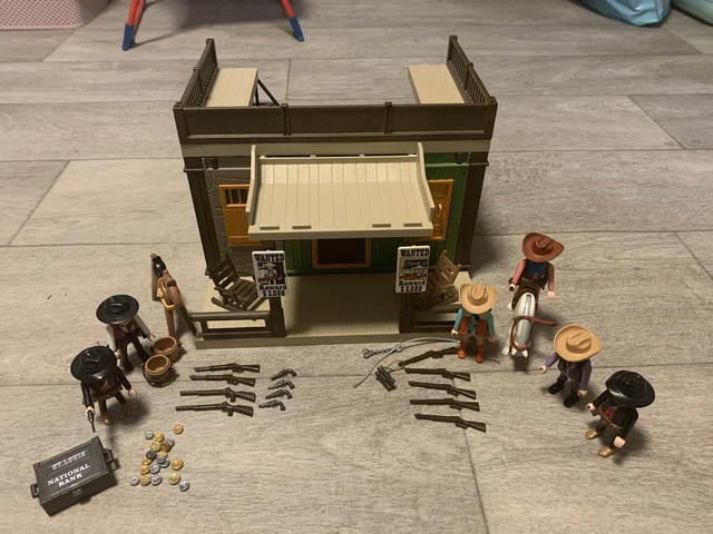 PLAYMOBIL B4266 Western - Pupitre Bancone Da Sceriffo Vintage (3422 3431)