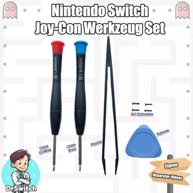 Nintendo GBA Switch Joy-Con Werkzeug Set - Lite OLED Reparatur Schraubendreher