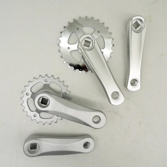 Set manovella bicicletta per bambini di alta qualità 25 28 T velocità singola foro rotondo