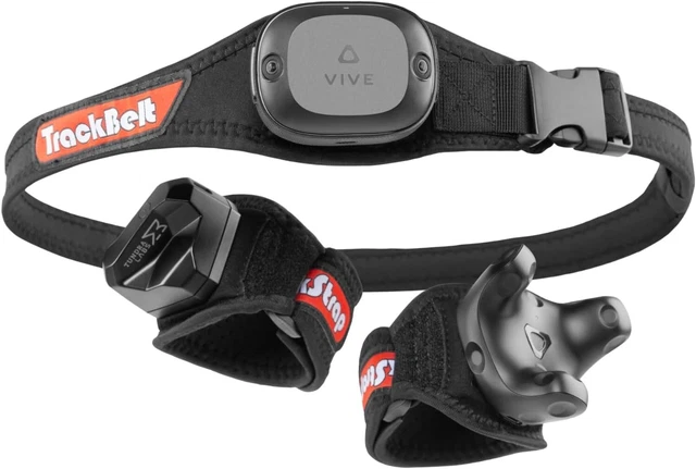 TrackBelt + 2 Track Straps for Vive Tracker 3.0 - ViveReady Adjustable Track Str