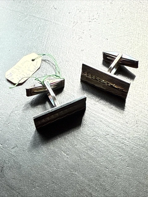 Boutons de manchette en argent 800 / poinçon spécial | Kaufen auf