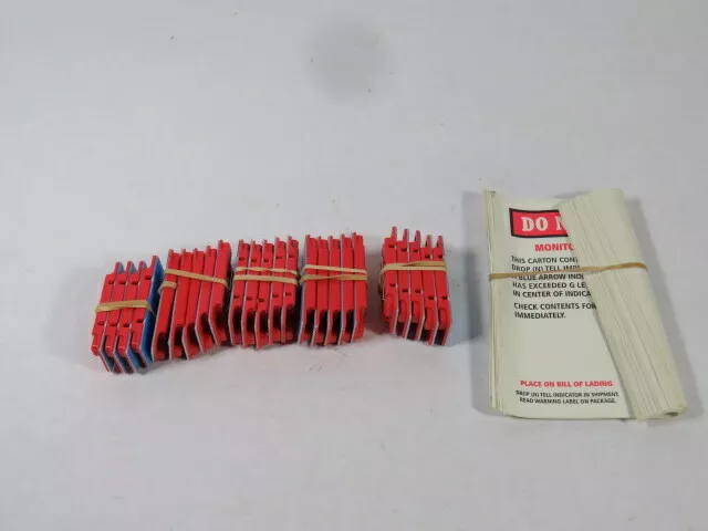 Drop-N-Tell Non Resetting Heavy Products Damage Indicator Lot Of 24 ! NOP !