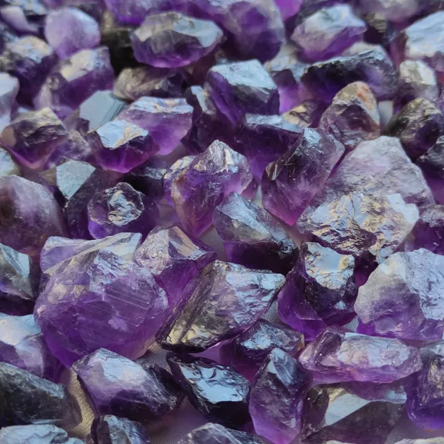 Amazing quality purple amethyst rough free sizes wholesale price gemstone CX44