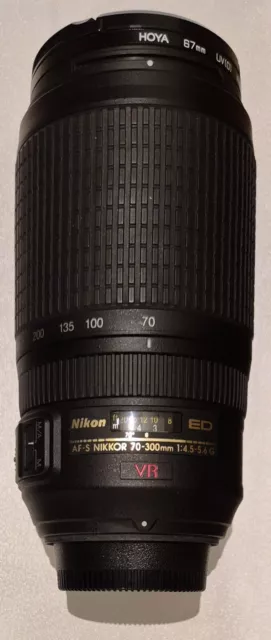 Nikon AF-S VR Zoom-Nikkor 70-300 mm f/4.5-5.6 G IF-ED 67 mm