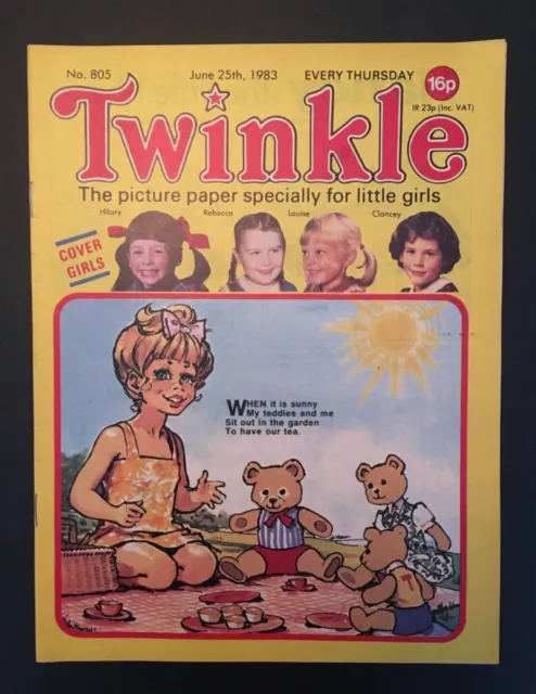 Twinkle Comic no. 805, 25 June 1983  - Good Condition