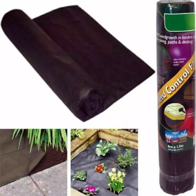 Heavy Duty Weed Control Fabric Membrane Garden Landscape Ground Cover Sheet