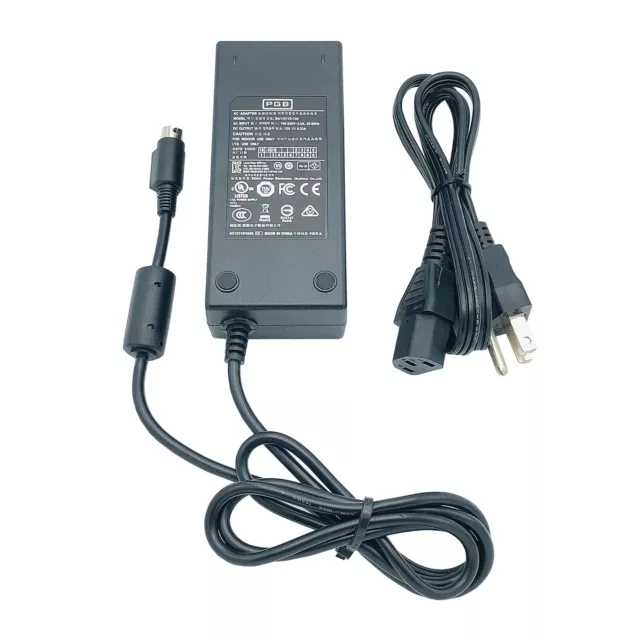 Genuine 4Pin Edac AC Adapter EA11011D-120 Power Supply 12V 8.33A w/Cord