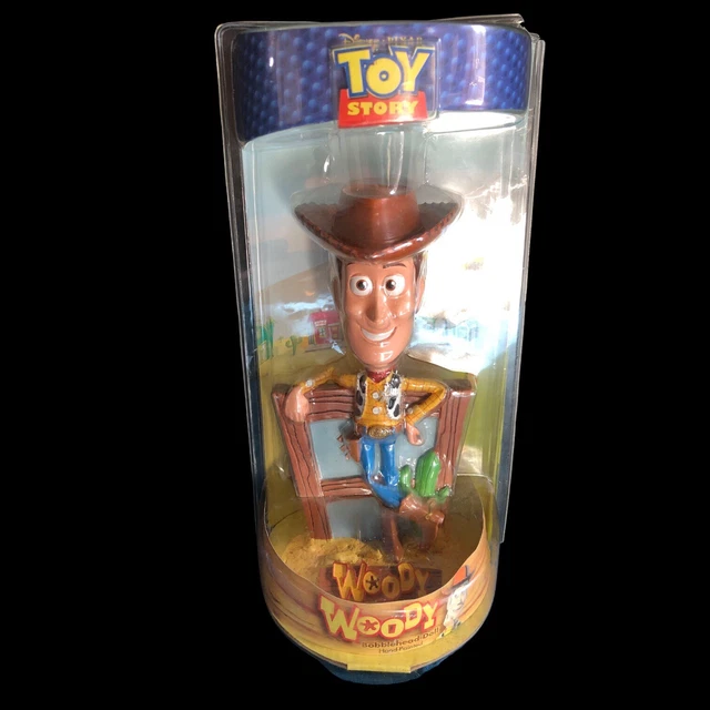TOY STORY WOODY Bobble Head Disney Pixar Bobble Dobbles Figurine NOS
