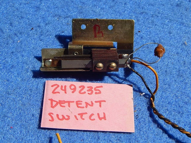 Seeburg K200 201 222 DS160 SS160 thru STD4 Detent Switch # 249235